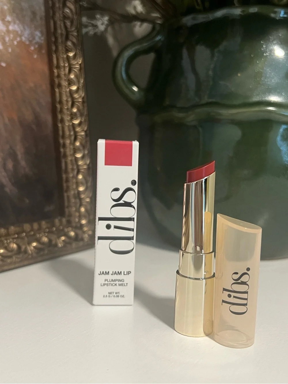 Jam Jam Lip Plumping Lipstick Melt — Rich Red
